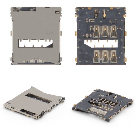 Коннектор SIM карты для Sony C6602 L36h Xperia Z, C6603 L36i Xperia Z, C6606 L36a Xperia Z