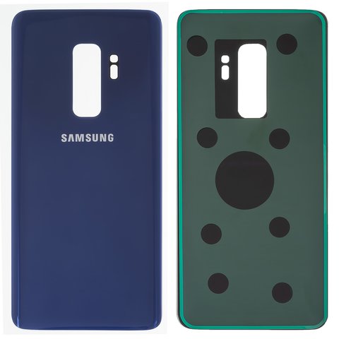 Задня панель корпуса для Samsung G965F Galaxy S9 Plus, синя, Original PRC , coral blue