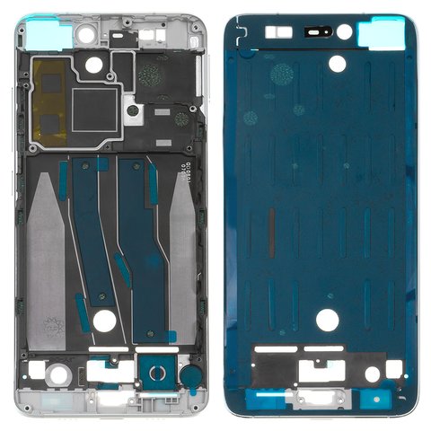 Рамка крепления дисплея для Xiaomi Mi 5, серебристая, белая, 2015105
