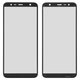 Скло корпуса для Samsung J415 Galaxy J4+, J610 Galaxy J6+, чорне