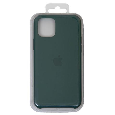 Чехол для Apple iPhone 11 Pro, зеленый, Original Soft Case, силикон, pine green 55 