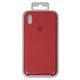 Чехол для iPhone XS Max, красный, Original Soft Case, силикон, camellia (25)