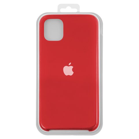 Чехол для Apple iPhone 11, красный, Original Soft Case, силикон, china red 31 