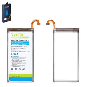 Акумулятор Deji EB BA530ABE для Samsung A530 Galaxy A8 2018 , Li ion, 3,85 B, 3000 мАг