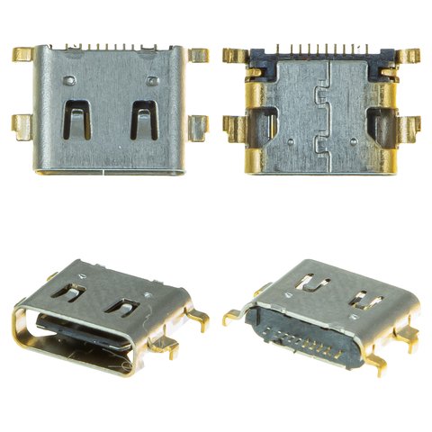 Коннектор зарядки, 10 pin, тип 2, USB тип C