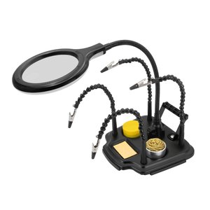 Держатель плат с увеличительной линзой Pro'sKit SN 396N