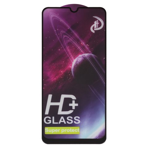 Захисне скло All Spares для Samsung A336 Galaxy A33 5G, сумісне з чохлом, Full Glue, чорний, шар клею нанесений по всій поверхні