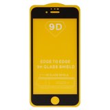 Захисне скло для Apple iPhone 6, iPhone 6S, сумісне з чохлом, Full Glue, (без упаковки), чорний