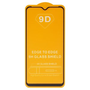 Защитное стекло для Realme 3; Vivo Y91, Y93; Samsung A105 Galaxy A10, совместимо с чехлом, Full Glue, без упаковки , черный