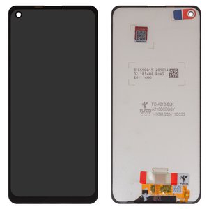 Дисплей FLYCDI для Samsung A217 Galaxy A21s, черный, без рамки
