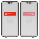 Скло корпуса G+OCA PRO для iPhone 15, з ОСА-плівкою, чорне