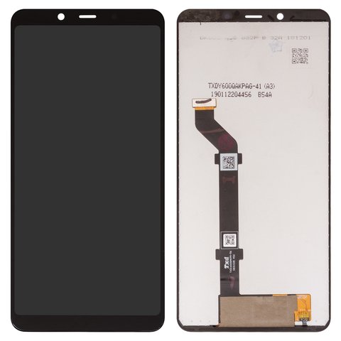 Дисплей для Nokia 3.1 Plus, черный, без рамки, Оригинал переклеено стекло , TA1113 TA 1117 TA 1125 