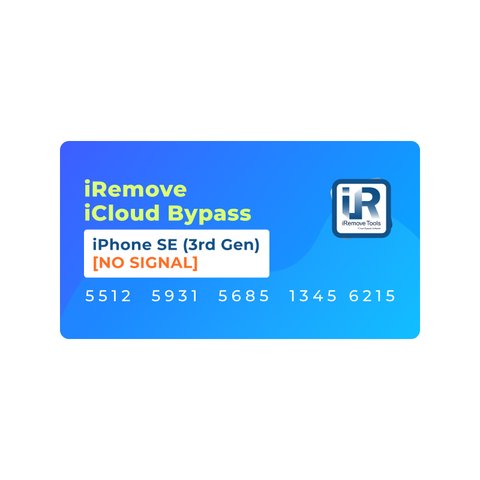 iRemove iCloud Bypass для iPhone SE 3rd Gen  [NO SIGNAL]