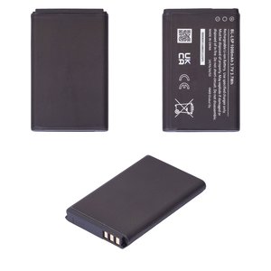 Акумулятор BL L5P для Nokia 105 2024 , 106 2023 , 110 2023 , Li ion, 3,7 В, 1000 мАг, Original PRC 