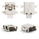 Коннектор зарядки для Motorola E2, E6, E8, L2, L6, L7, U6, V3, V3i, W5, 5 pin, mini-USB тип-B
