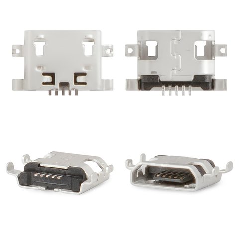 Conector de carga puede usarse con Fly IQ4404, IQ4490, 5 pin, micro USB tipo B