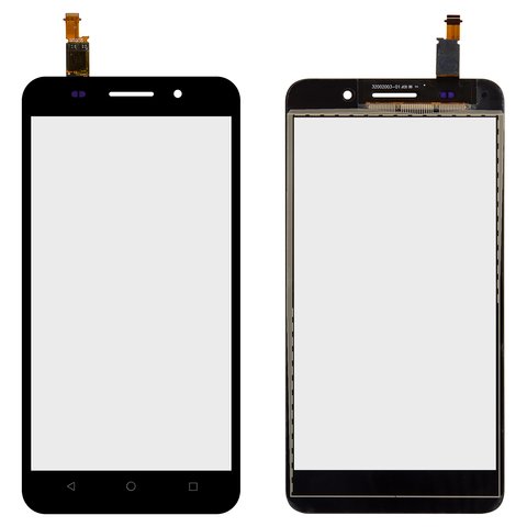 Touchscreen compatible with Huawei Honor 4X, black 