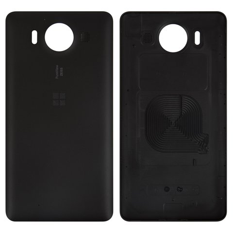 Housing Back Cover compatible with Microsoft Nokia  950 Lumia Dual SIM, black, without component 