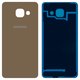 Housing Back Cover compatible with Samsung A310F Galaxy A3 (2016), A310M Galaxy A3 (2016), A310N Galaxy A3 (2016), A310Y Galaxy A3 (2016), (golden)