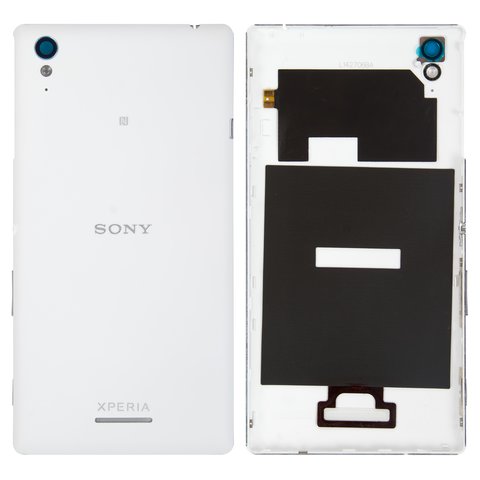 Housing Back Cover compatible with Sony D5102 Xperia T3, D5103 Xperia T3, D5106 Xperia T3, white 