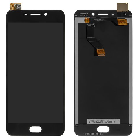 LCD compatible with Meizu M6 Note, black, without frame, High Copy, M721H 