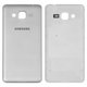 Battery Back Cover compatible with Samsung G532 Galaxy J2 Prime, (silver)