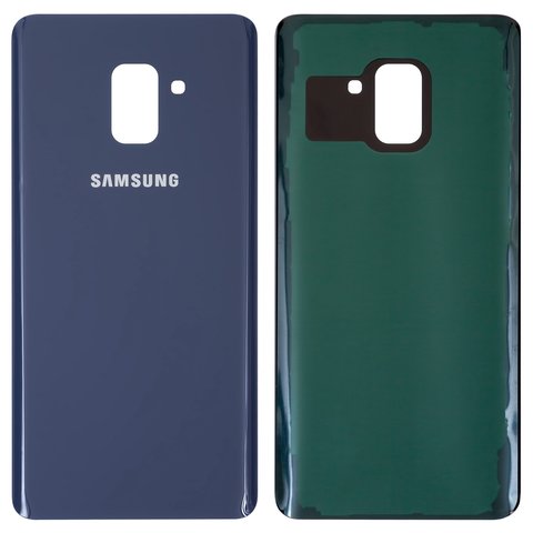 Housing Back Cover compatible with Samsung A730F Galaxy A8+ 2018 , A730F DS Galaxy A8+ 2018 , dark blue 