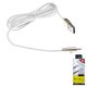 USB Cable Konfulon S58, (USB type-A, USB type C, 100 cm, 3 A, white)