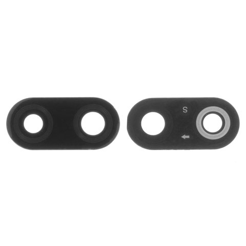 Camera Lens compatible with Huawei Mate 10 Lite, black, without frame 