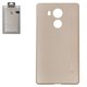 Case Nillkin Super Frosted Shield compatible with Huawei Mate 8, (golden, with support, matt, plastic) #6902048111738