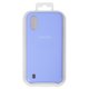 Case compatible with Samsung A015 Galaxy A01, (lavender, Original Soft Case, silicone, lavender (13))