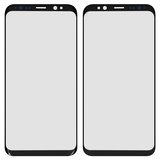 Стекло корпуса для Samsung G950F Galaxy S8, с OCA-пленкой, черное
