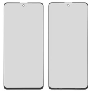 Housing Glass compatible with Samsung A715 Galaxy A71, black 