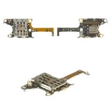 Conector de tarjeta SIM puede usarse con Huawei P40 Pro, con micrófono, con el conector de tarjeta de memoria, con cable flex