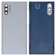 Housing Back Cover compatible with Samsung N975F Galaxy Note 10 Plus; Samsung, (white, with camera lens, aura white)