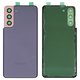 Housing Back Cover compatible with Samsung G991 Galaxy S21 5G, (purple, with camera lens)