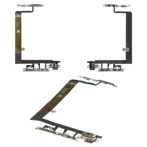 Flat Cable compatible with iPhone 13, start button, sound button, Original PRC  