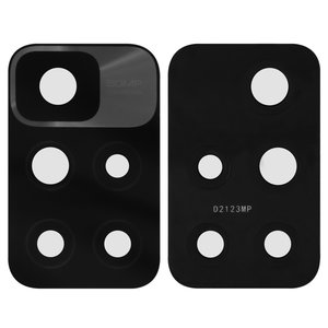 Vidrio de cámara puede usarse con Xiaomi Redmi 10 2021 , Redmi 10 2022 , negro, 21061119AG, 21061119DG