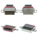 Charge Connector compatible with Samsung N980F Galaxy Note 20, N981 Galaxy Note 20 5G, N986B Galaxy Note 20 Ultra 5G, N986U Galaxy Note 20 Ultra 5G; Samsung, (12 pin, USB type C)