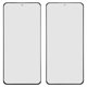 Housing Glass compatible with Xiaomi 12 Pro, (black)