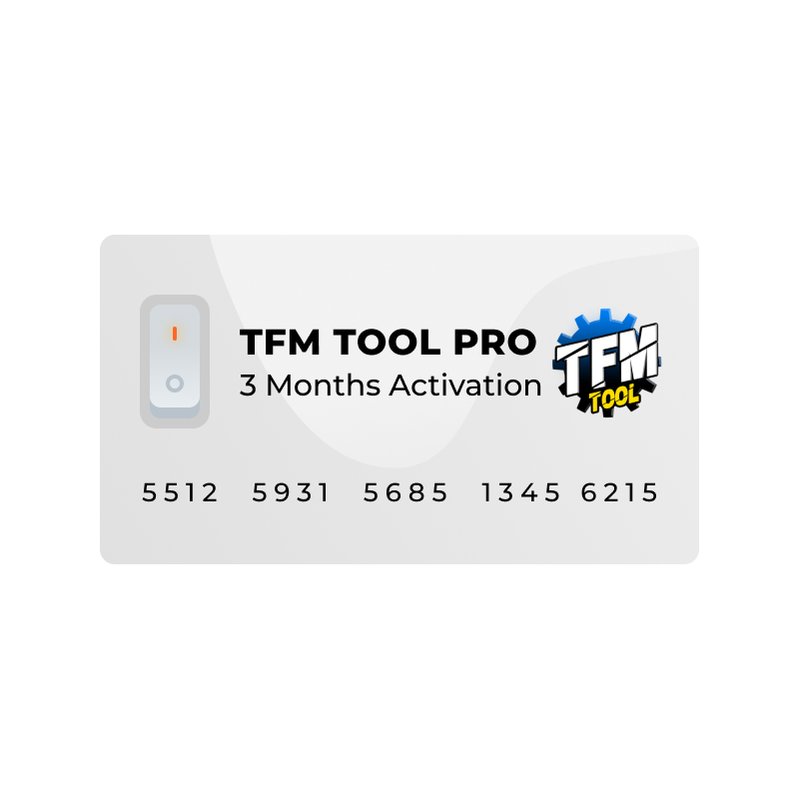 Tfm TFM Tool Pro 3 Month Activation - All Spares