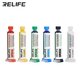 Máscara de soldadura RELIFE RL-UVH900R, roja, 10 ml, UV