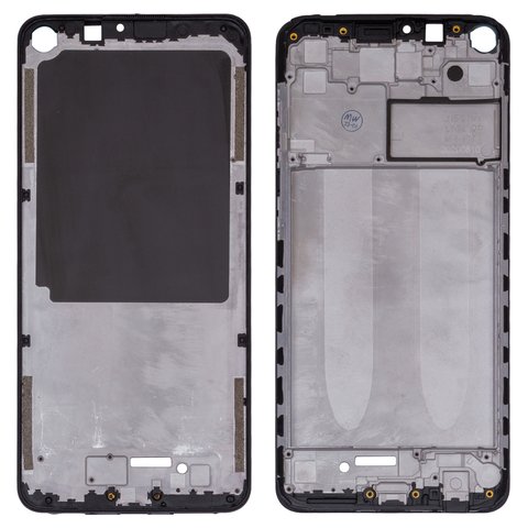 LCD Binding Frame compatible with Xiaomi Redmi 10X 4G, Redmi Note 9, black, refurbished 