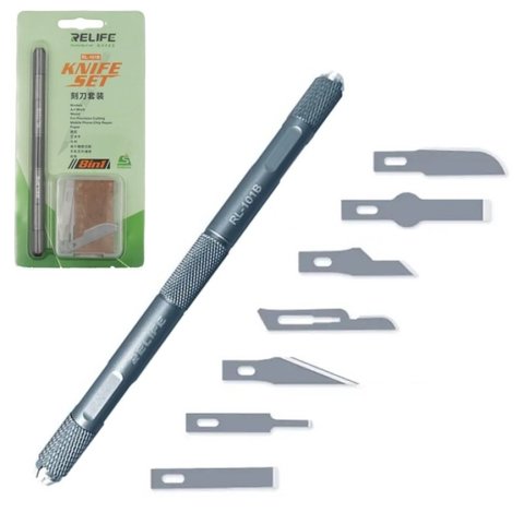 Knife Set RELIFE RL 101B, 7 in 1 