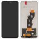 Pantalla LCD puede usarse con Tecno Pop 9 4G, Spark Go (2025), Spark Go 1 (KL4), negro, sin marco, High Copy, KL4, TXDI670QBAPX-23, FPC6715-1
