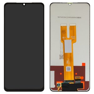 Pantalla LCD puede usarse con Samsung A066 Galaxy A06 5G, negro, sin marco, original vidrio reemplazado 