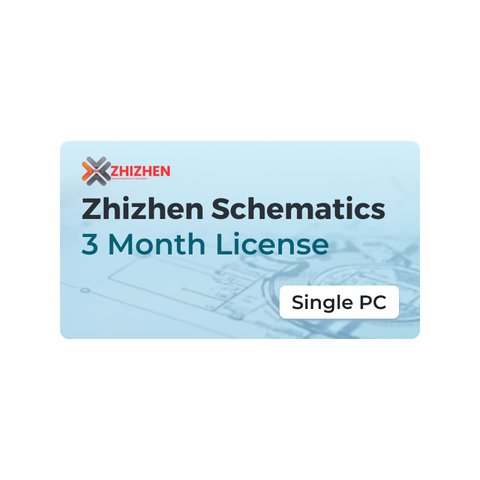 Лицензия Zhizhen Schematics 1 компьютер 3 месяца 