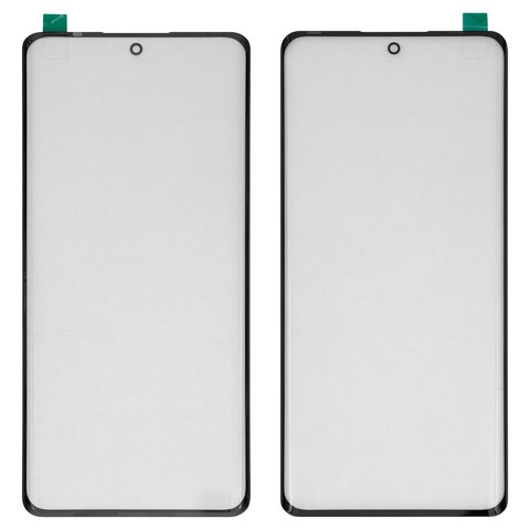 Housing Glass G+OCA PRO compatible with Infinix Zero 30 4G X6731B , Zero 30 5G X6731 , with OCA film, black 