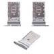 SIM Card Holder compatible with Samsung S928 Galaxy S24 Ultra, (black, titanium Black, 2 sim)