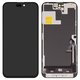 LCD compatible with iPhone 14 Pro Max, (black, with frame, AAA, (TFT), ZY, LTPS HD+)